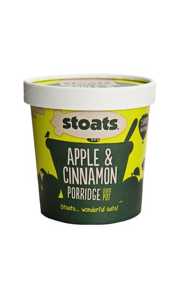 Stoats - Apfel & Zimt Porridge Pot
