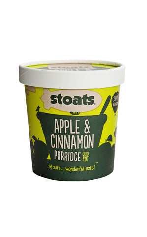 Stoats - Apfel & Zimt Porridge Pot