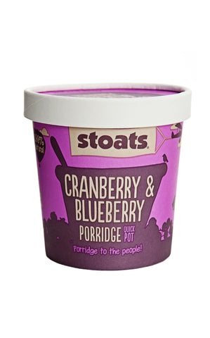 Stoats - Heidelbeer-Cranberry Porridge Pot