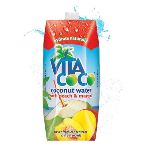 Vita Coco - 100% Natural Coconut Water mit Pfirsch & Mango