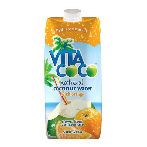 Vita Coco - 100% Natural Pure Coconut Water mit Orange