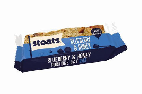 Stoats - Heidelbeer-Honig Porridge Riegel