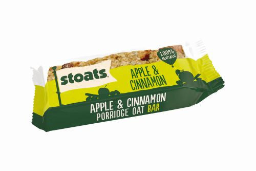Stoats - Apfel & Zimt Porridge Riegel