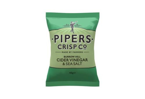Pipers Crisp Co - Cider Vinegar & Sea Salt Crisps