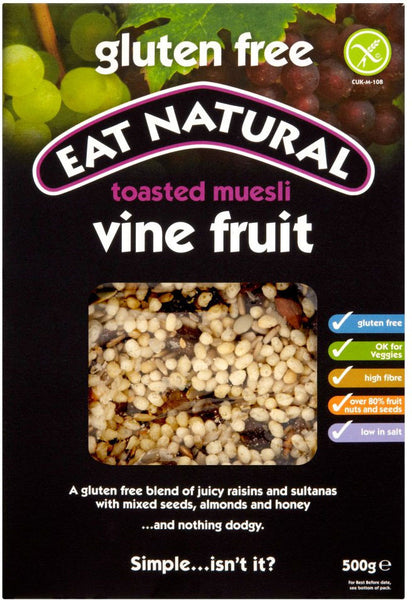 Eat Natural - Toasted Müsli mit Vine Fruits