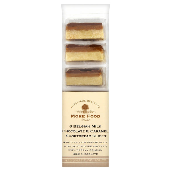 More Food - Belgian Choc Caramel Slice Stacker