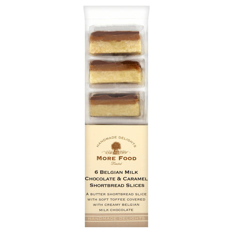 More Food - Belgian Choc Caramel Slice Stacker