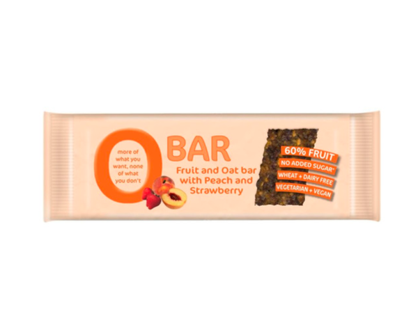 O Bars - Erdbeere & Pfirsich