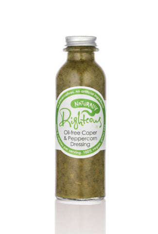 Righteous - ölfreies Salatdressing Kapern & grüner Pfeffer